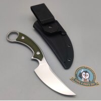 QSP Knife Viper QS166-B1 Outdoormesser Green G10