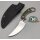 QSP Knife Viper QS166-B1 Outdoormesser Green G10