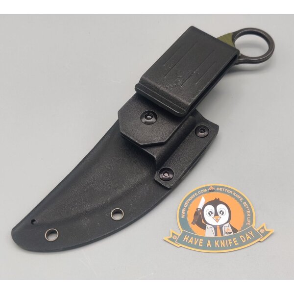 QSP Knife Viper QS166-B2 Outdoormesser Green G10