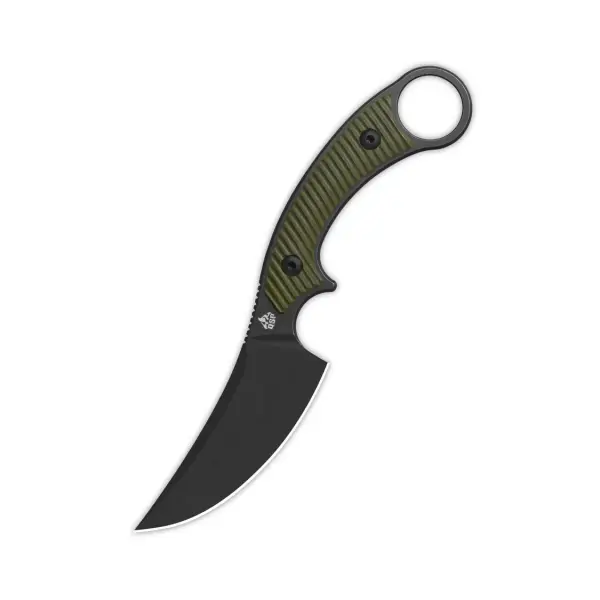 QSP Knife Viper QS166-B2 Outdoormesser Green G10