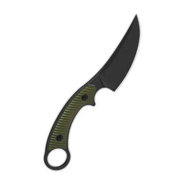 QSP Knife Viper QS166-B2 Outdoormesser Green G10