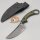 QSP Knife Viper QS166-B2 Outdoormesser Green G10