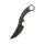 QSP Knife Viper QS166-B2 Outdoormesser Green G10