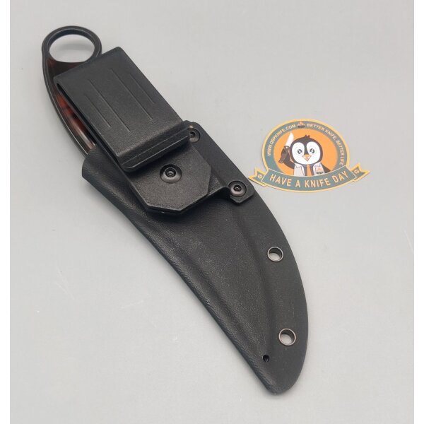 QSP Knife Viper QS166-C2 Outdoormesser Tortoise Resin