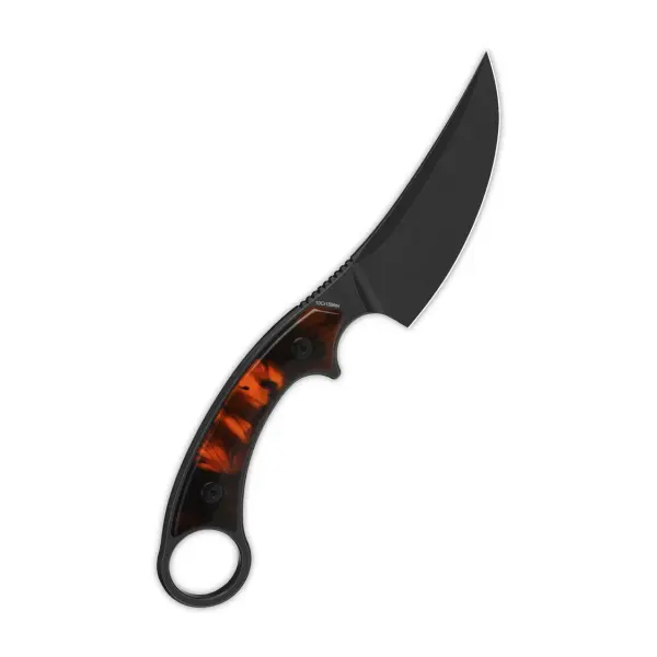 QSP Knife Viper QS166-C2 Outdoormesser Tortoise Resin