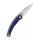 QSP Knife Dolphin QS161-E Blue Resin