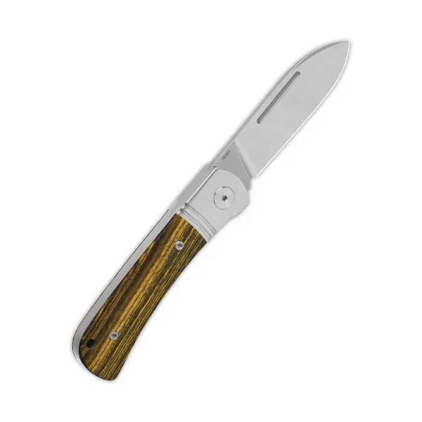 QSP Knife Hedgehog QS142SP-B Spearpoint Bocoteholz