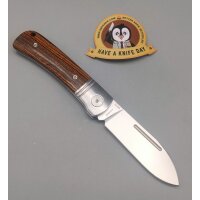 QSP Knife Hedgehog QS142SP-B Spearpoint Bocoteholz