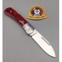 QSP Knife Hedgehog QS142SP-C Spearpoint Red Resin