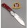 QSP Knife Hedgehog QS142SP-C Spearpoint Red Resin