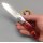 QSP Knife Hedgehog QS142SP-C Spearpoint Red Resin