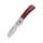 QSP Knife Hedgehog QS142SP-C Spearpoint Red Resin