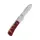 QSP Knife Hedgehog QS142SP-C Spearpoint Red Resin
