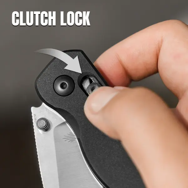 Kizer Exist 154CM Stahl Aluminium Clutch Lock Folder