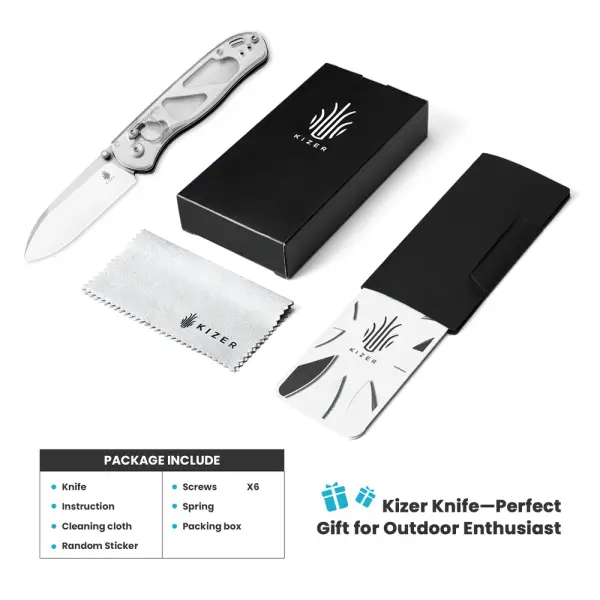 Kizer Drop Bear Nitro-V Stahl Acryl Clutch Lock
