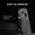 Kizer Drop Bear Nitro-V Stahl Acryl Black Clutch Lock