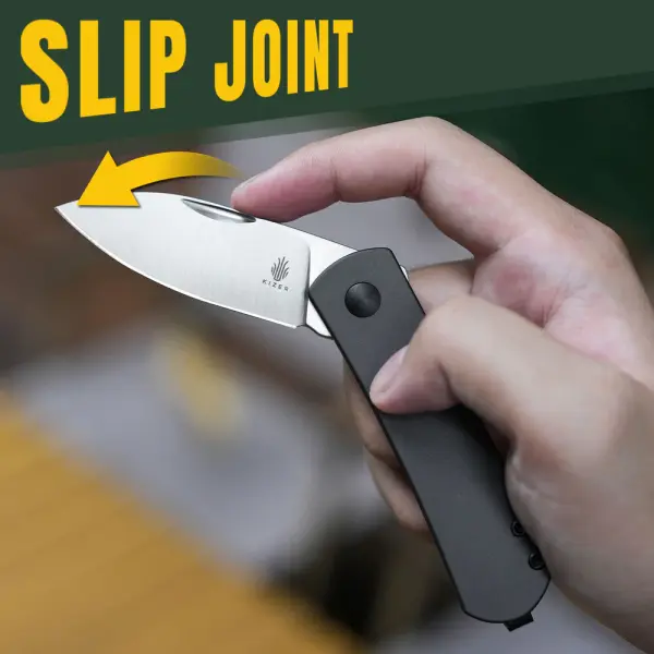 Kizer Yorkie Nitro-V Stahl Aluminium Slipjoint