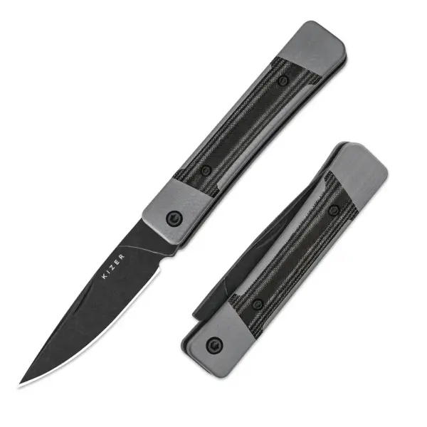 Kizer Little Grand Nitro-V Stahl G10 + Micarta Slipjoint