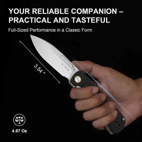 Kizer Retro Nitro-V Stahl G10 Linerlock