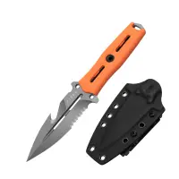 Kizer Norcross Fixed Blade Nitro-V Stahl G10 Orange Guthook