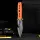 Kizer Norcross Fixed Blade Nitro-V Stahl G10 Orange Guthook