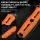 Kizer Norcross Fixed Blade Nitro-V Stahl G10 Orange Guthook