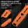 Kizer Norcross Fixed Blade Nitro-V Stahl G10 Orange Guthook