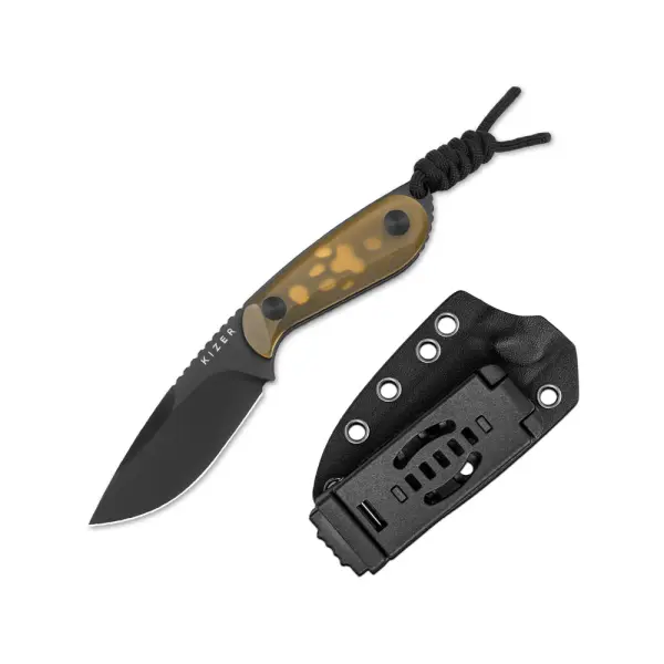 Kizer Buddy Fixed Blade Nitro-V Stahl PEI EDC