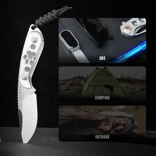 Kizer Buddy Fixed Blade AEB-L Stahl Acryl EDC