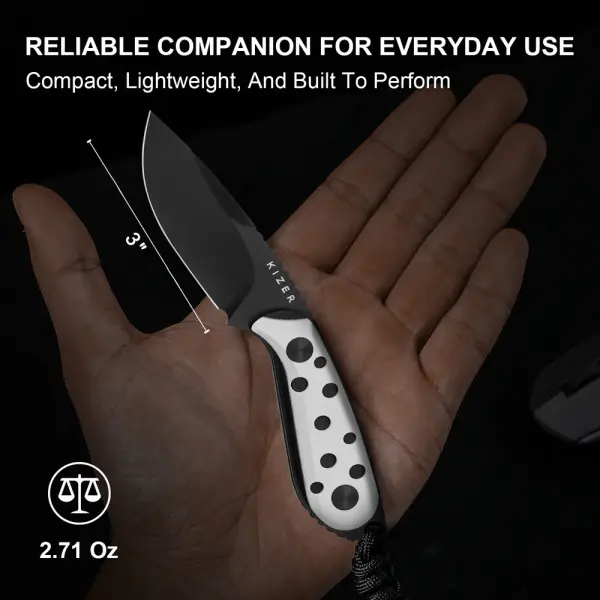 Kizer Buddy Fixed Blade Nitro-V Stahl G10 EDC