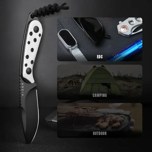 Kizer Buddy Fixed Blade Nitro-V Stahl G10 EDC