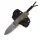 Kizer Drop Bear Fixed Blade 14C28N Stahl Burlap Micarta EDC