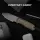 Kizer Drop Bear Fixed Blade 14C28N Stahl Burlap Micarta EDC