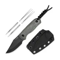 Kizer Drop Bear Fixed Blade AEB-L Stahl Micarta EDC
