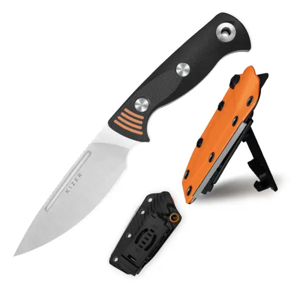 Kizer Evenki 3 Fixed Blade AEB-L Stahl G10 EDC