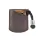 Viperade PJ27 Leather Sheath for EDC Knuckle, EDC Coins Sheath for Men Kleingeld Münzen Braun