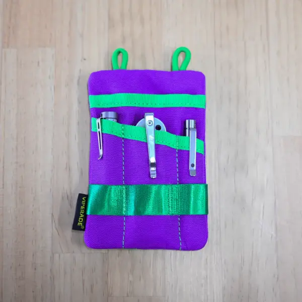 Viperade VE1 Organizer Purple & Green 500D Oxford Gewebe Limited Edition