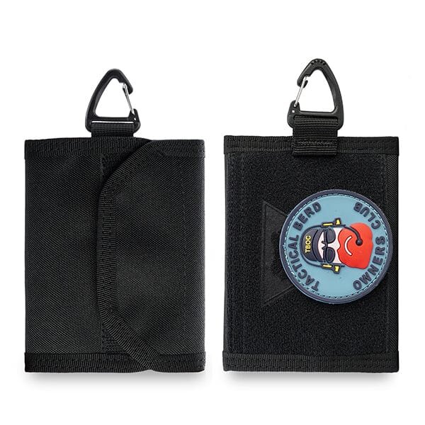 Viperade VE14 Black Ultraleichte Reisebrieftasche mit Schlüsseletui, Kartenhalter, modische Geldbörse