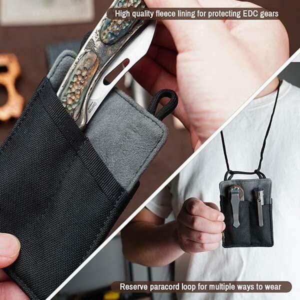 Viperade VE8-Black Tool Pouch Slim Pocket EDC Tasche