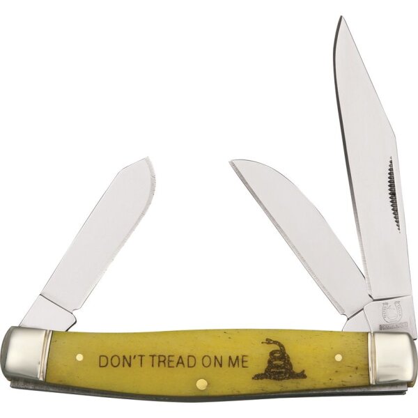 Rough Ryder Rider Dont Tread on Me Stockman Slipjoint