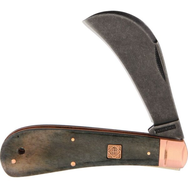 Rough Ryder Rider Copper Bolster Hawkbill Slipjoint