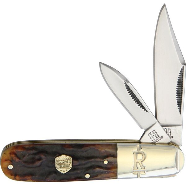 Rough Ryder Barlow Brown Stag Bone Rough Rider Taschenmesser