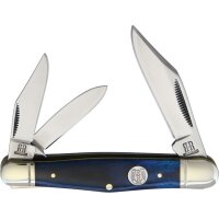 Rough Ryder Rider Whittler Blue Smooth Bone 3 Klingen...