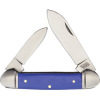 Rough Ryder Canoe Blue G10 blau Slipjoint Doppelklinge...