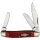 Rough Ryder Stockman Red Jigged Bone Rough Rider