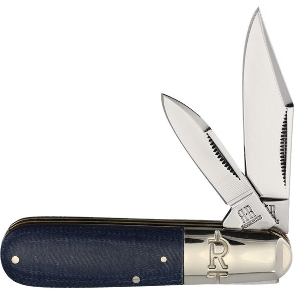 Rough Ryder Rider Denim Series Barlow Slipjoint Micarta