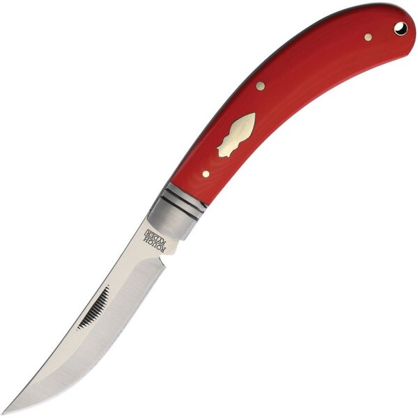 Rough Ryder Messer Bow Trapper red Micarta rot Slipjoint Taschenmesser