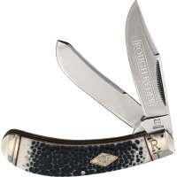 Rough Ryder Rider Buckshot Bone Bow Trapper Slipjoint