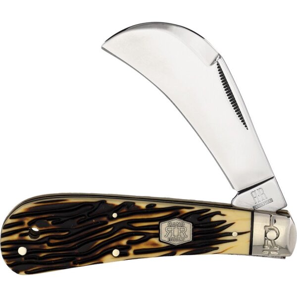 Rough Ryder Hawkbill Tuff Stag Slipjoint