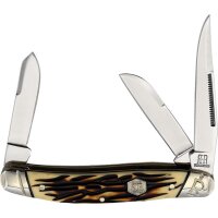 Rough Ryder Slim Stockman Tuff Stag Slipjoint Hirsch